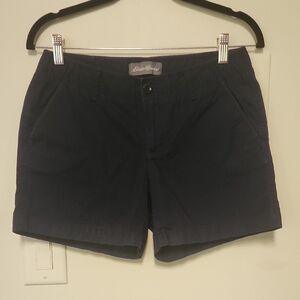 Eddie Bauer Blue Bermuda Shorts Classic Style